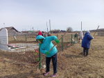 Жители Юсьвинского округа участвуют в субботниках